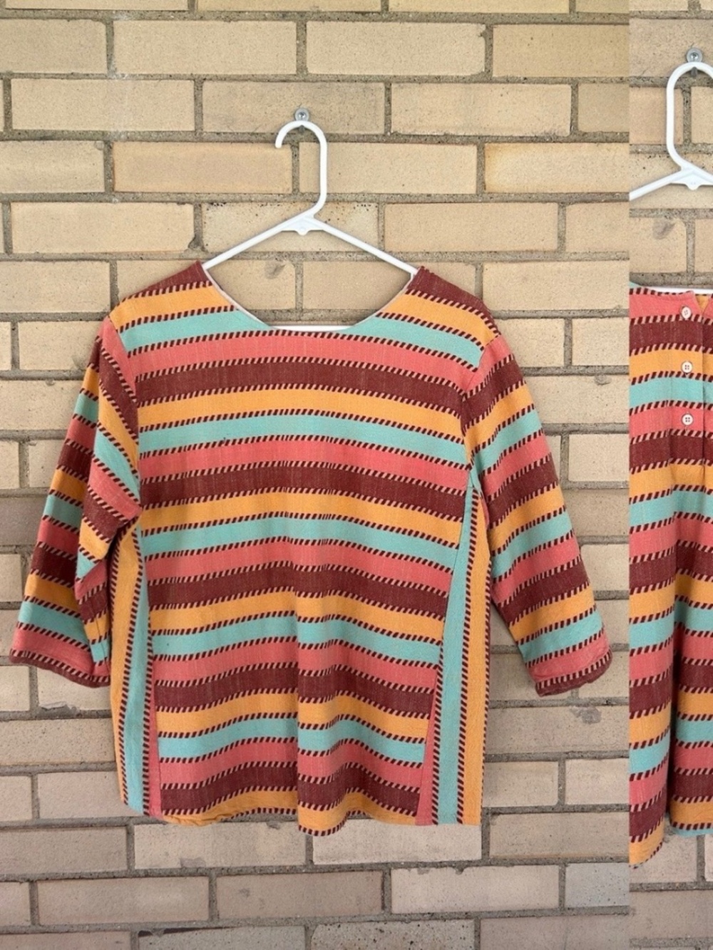 Ace & Jig Shirt in Pinwheel. Untagged M.